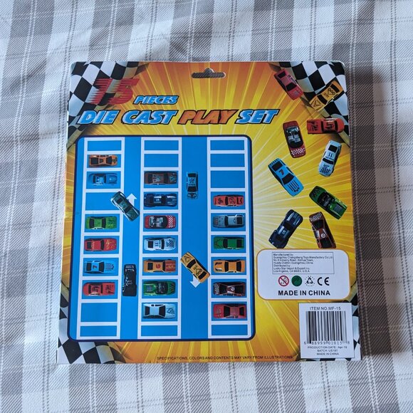 15 Pieces Die Cast Car Set - Picture 2 of 2